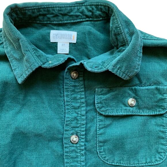 Gymboree Fine Cord Button Up Shirt - Picture 2 of 11